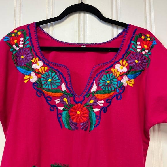 Vibrant Embroidered Dress - Picture 4 of 7